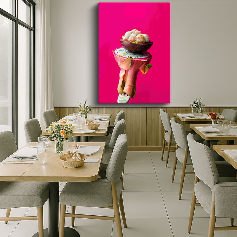 Yiyecek & İçecek Kanvas Tablo 145