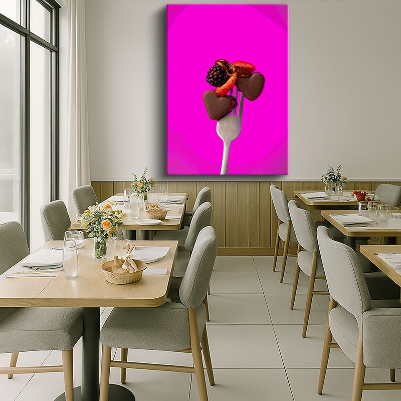 Yiyecek & İçecek Kanvas Tablo 147