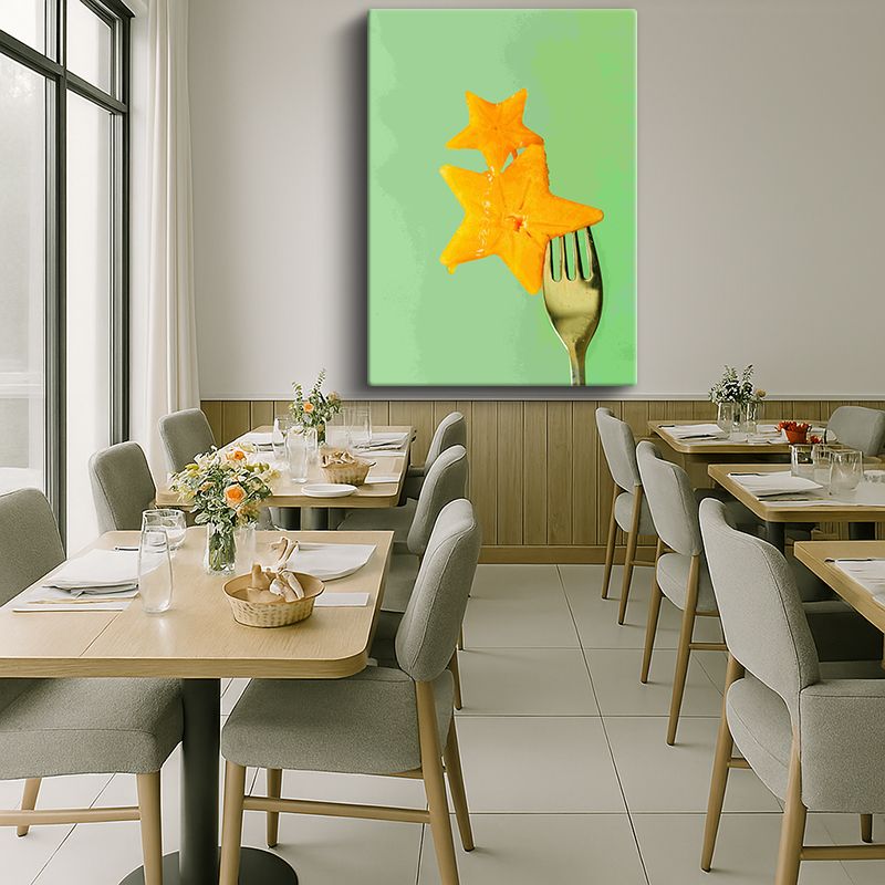 Yiyecek & İçecek Kanvas Tablo 154