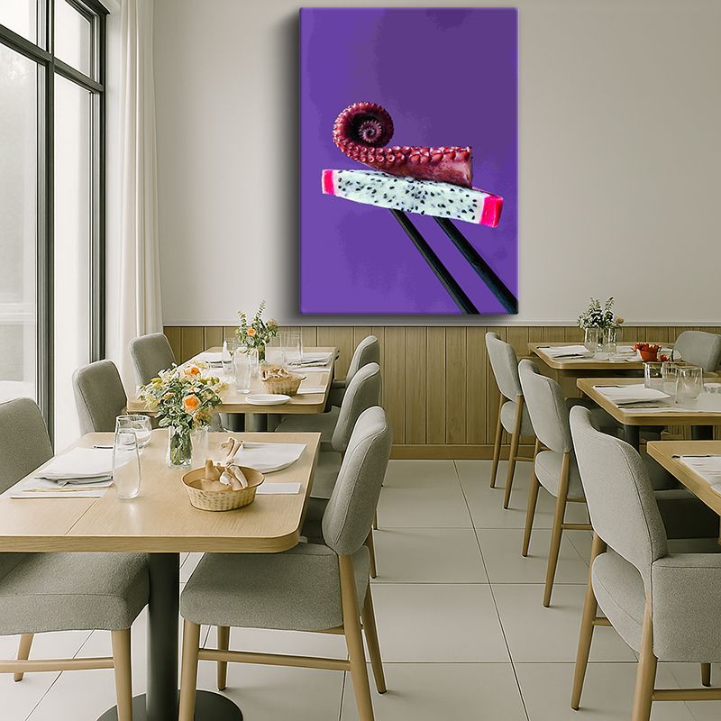 Yiyecek & İçecek Kanvas Tablo 160