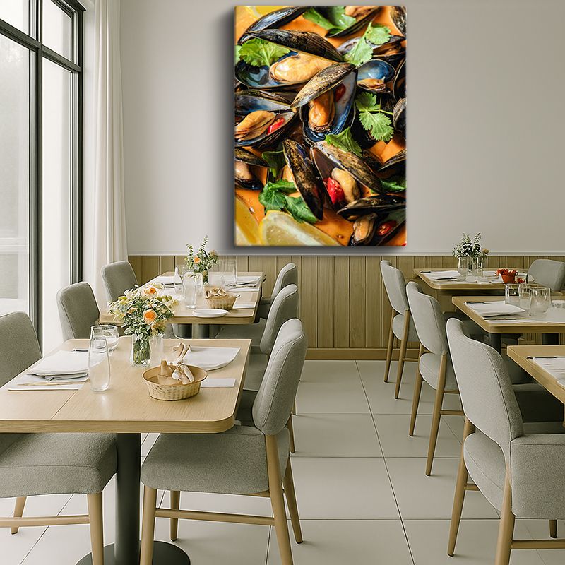 Yiyecek & İçecek Kanvas Tablo 162