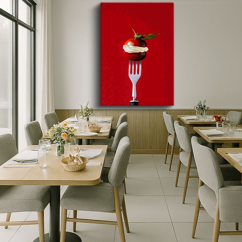 Yiyecek & İçecek Kanvas Tablo 172