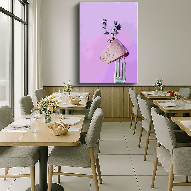 Yiyecek & İçecek Kanvas Tablo 173