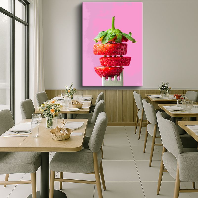 Yiyecek & İçecek Kanvas Tablo 178