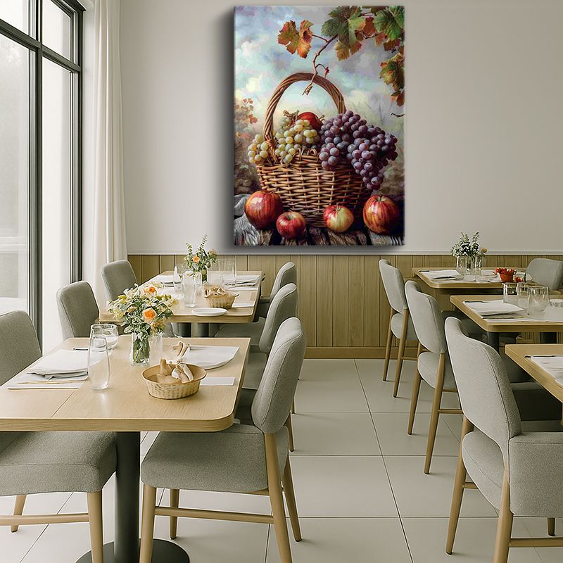 Yiyecek & İçecek Kanvas Tablo 179