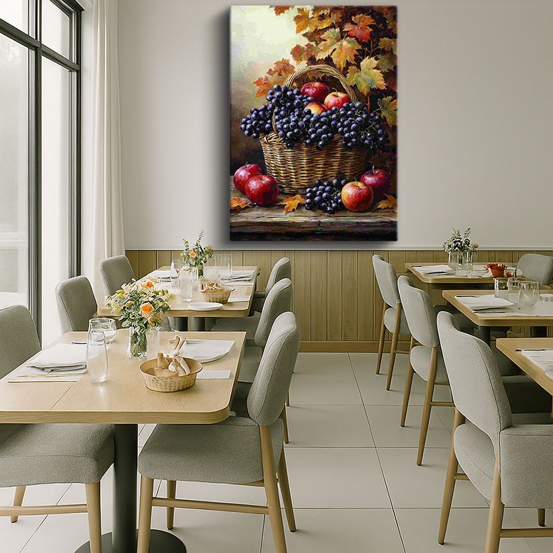 Yiyecek & İçecek Kanvas Tablo 185