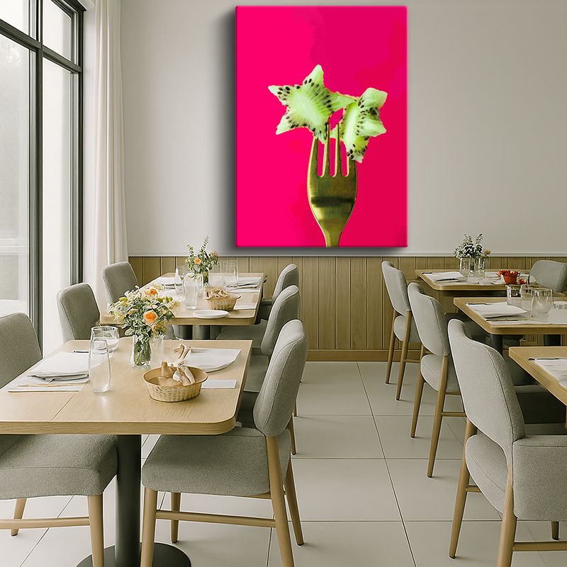 Yiyecek & İçecek Kanvas Tablo 186