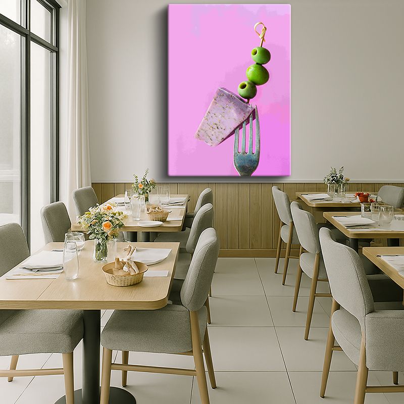 Yiyecek & İçecek Kanvas Tablo 187