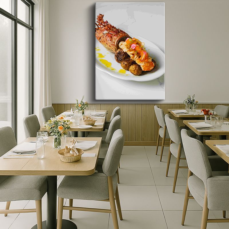 Yiyecek & İçecek Kanvas Tablo 194