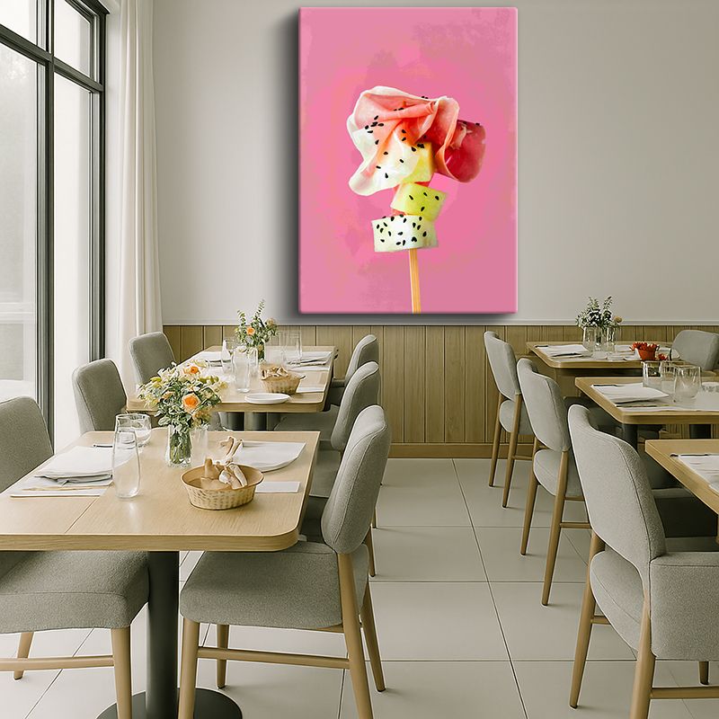 Yiyecek & İçecek Kanvas Tablo 198