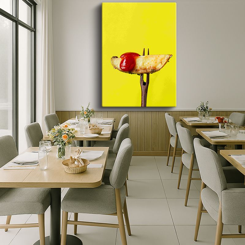 Yiyecek & İçecek Kanvas Tablo 202