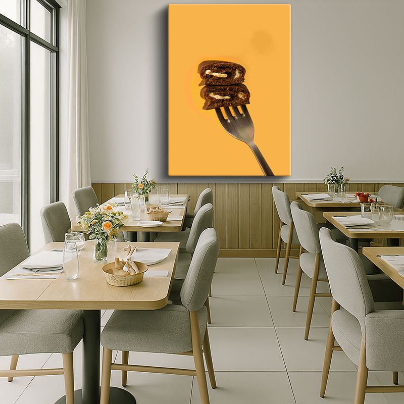 Yiyecek & İçecek Kanvas Tablo 205