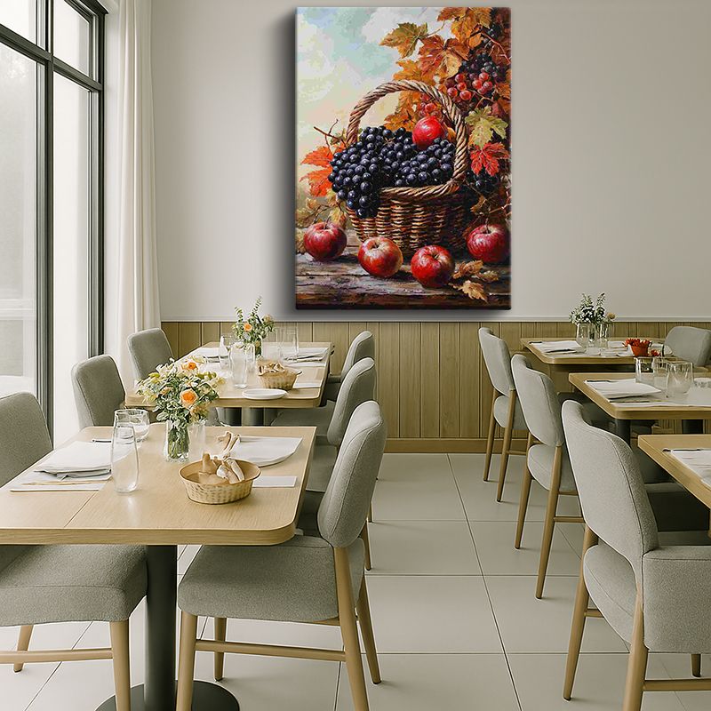 Yiyecek & İçecek Kanvas Tablo 207