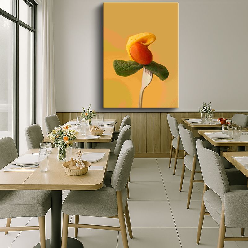 Yiyecek & İçecek Kanvas Tablo 208