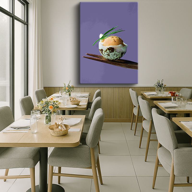 Yiyecek & İçecek Kanvas Tablo 209