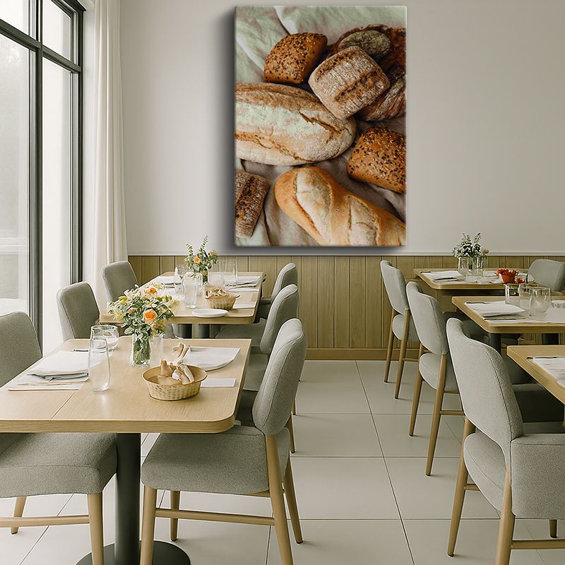 Yiyecek & İçecek Kanvas Tablo 214