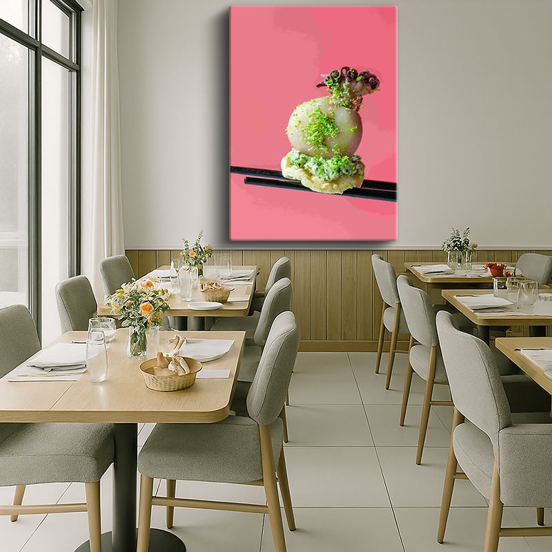 Yiyecek & İçecek Kanvas Tablo 218