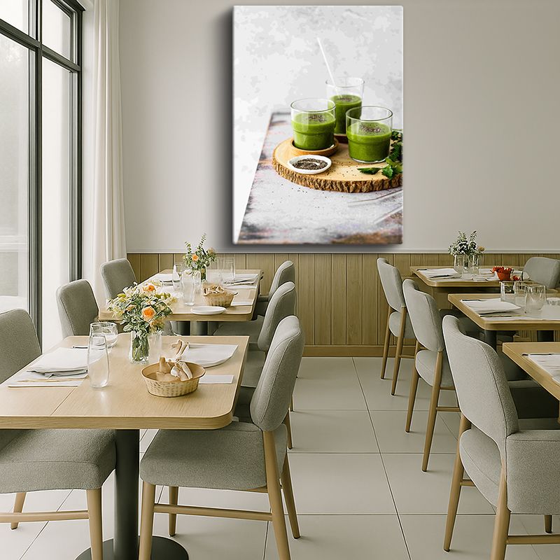 Yiyecek & İçecek Kanvas Tablo 220