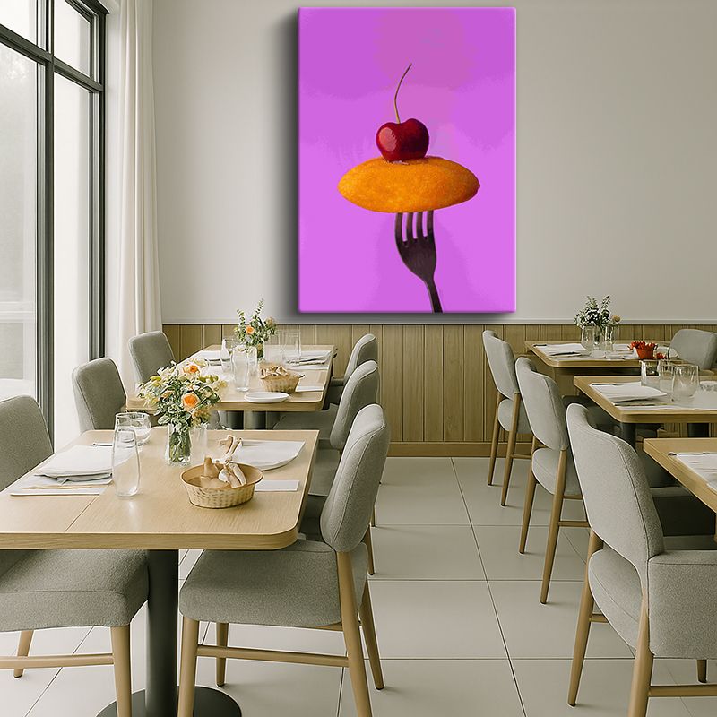 Yiyecek & İçecek Kanvas Tablo 225