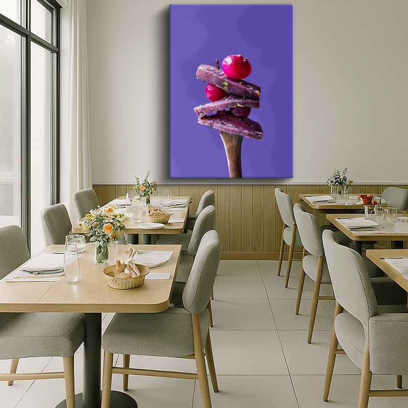 Yiyecek & İçecek Kanvas Tablo 227