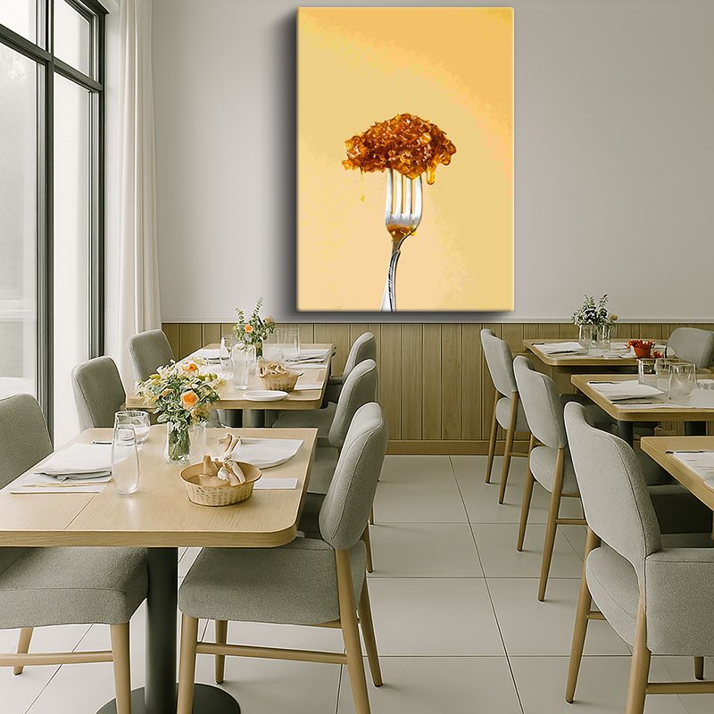 Yiyecek & İçecek Kanvas Tablo 235