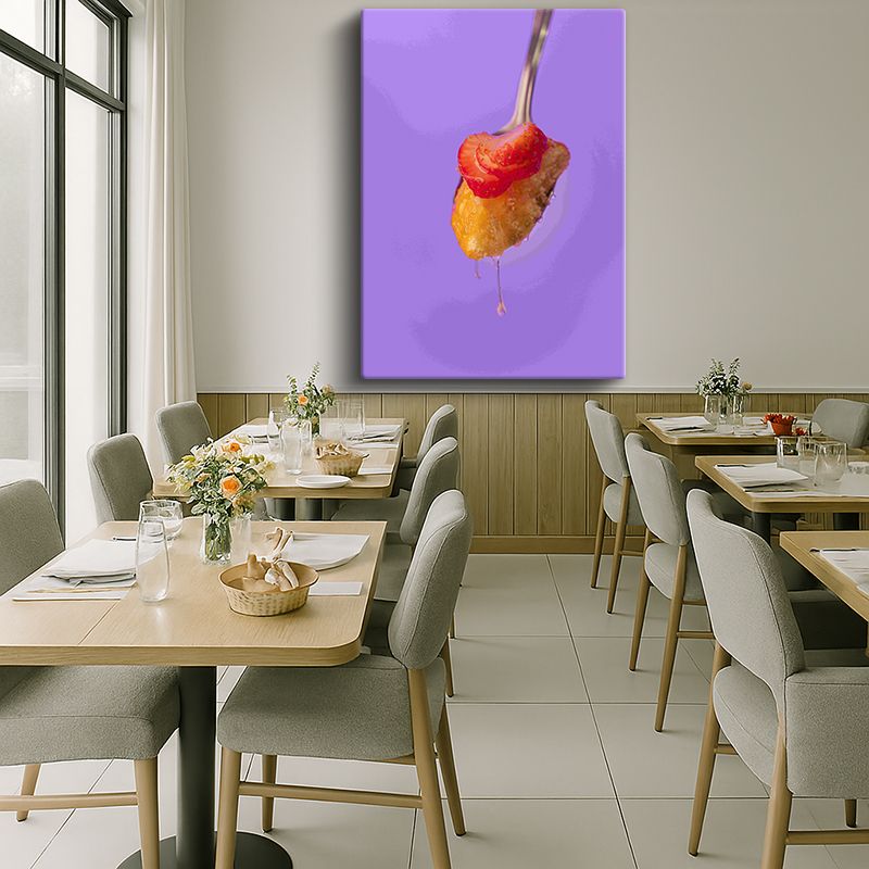 Yiyecek & İçecek Kanvas Tablo 239