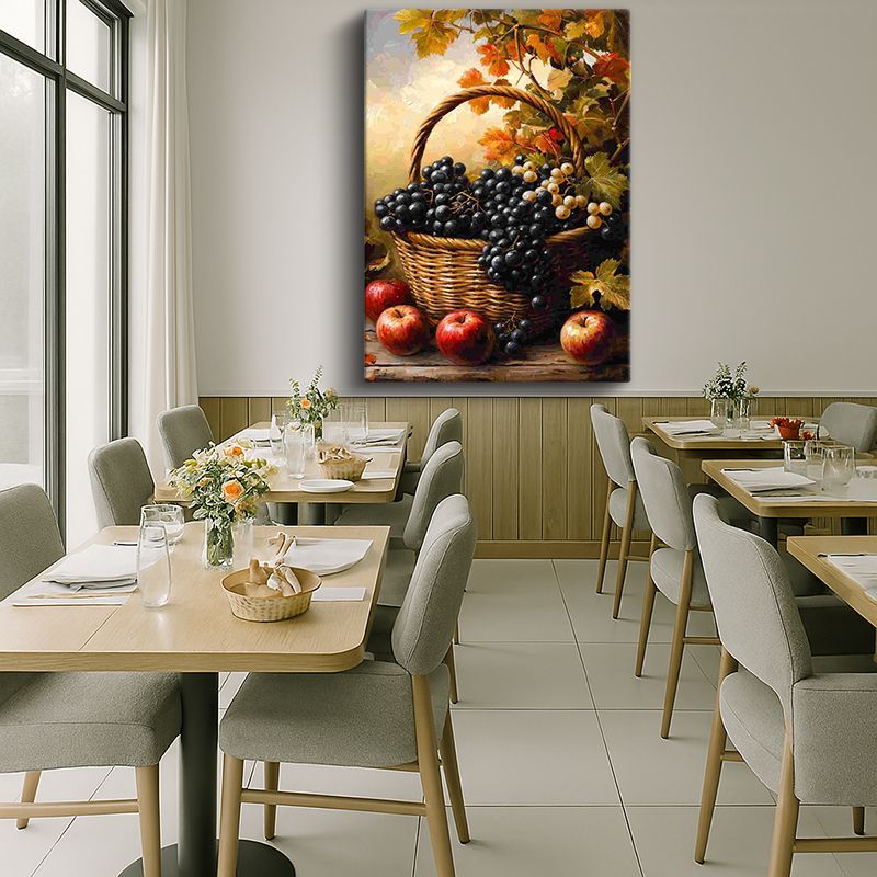 Yiyecek & İçecek Kanvas Tablo 241