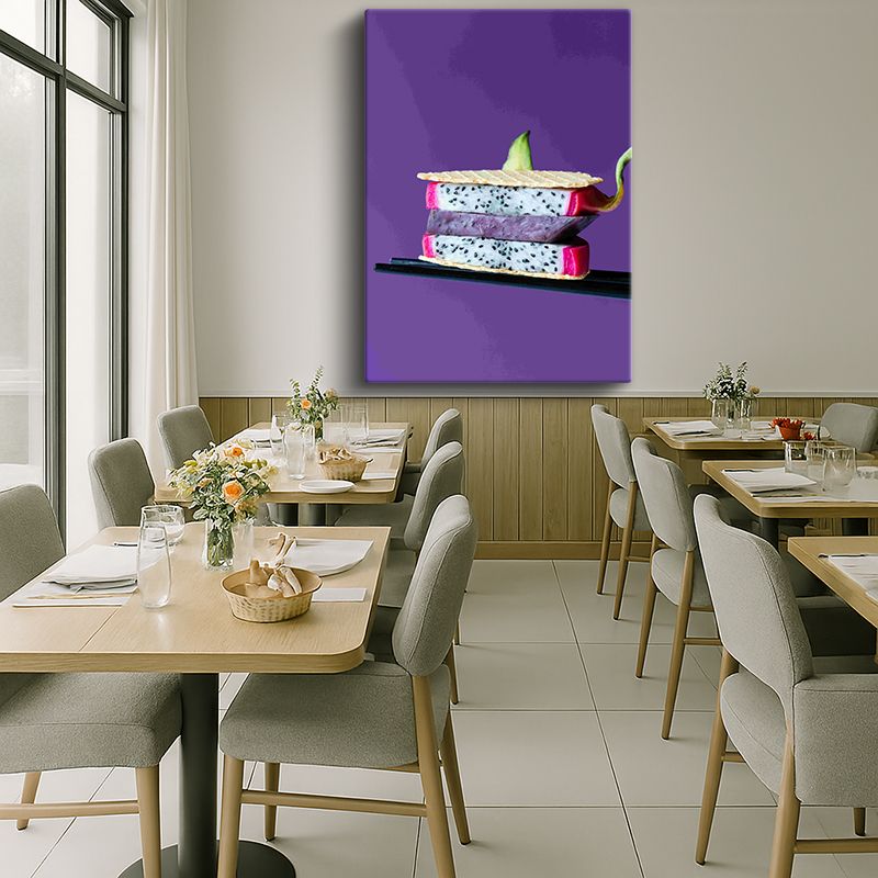 Yiyecek & İçecek Kanvas Tablo 243