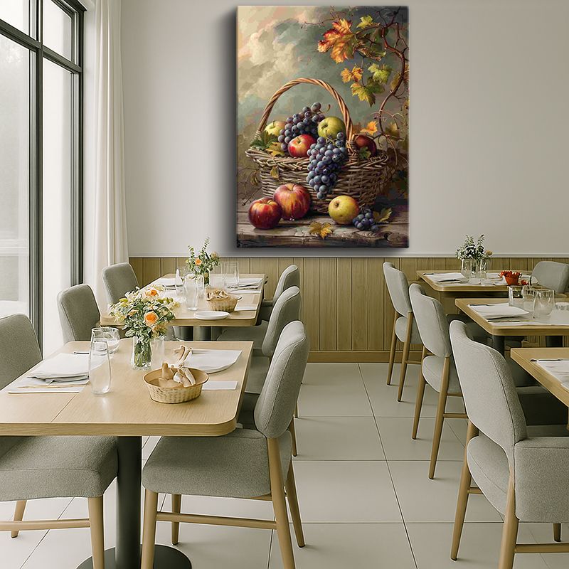 Yiyecek & İçecek Kanvas Tablo 246