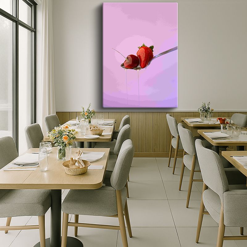 Yiyecek & İçecek Kanvas Tablo 249