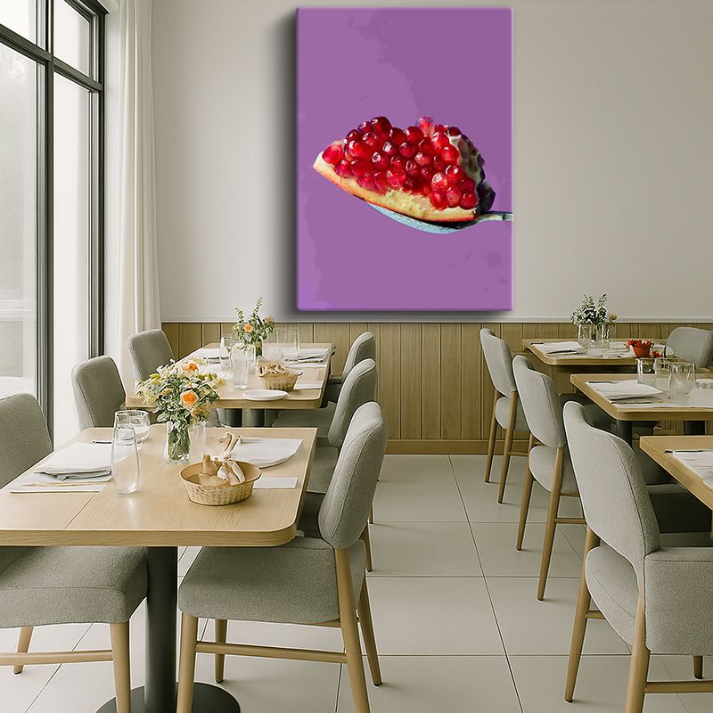 Yiyecek & İçecek Kanvas Tablo 251