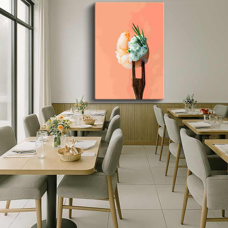 Yiyecek & İçecek Kanvas Tablo 253