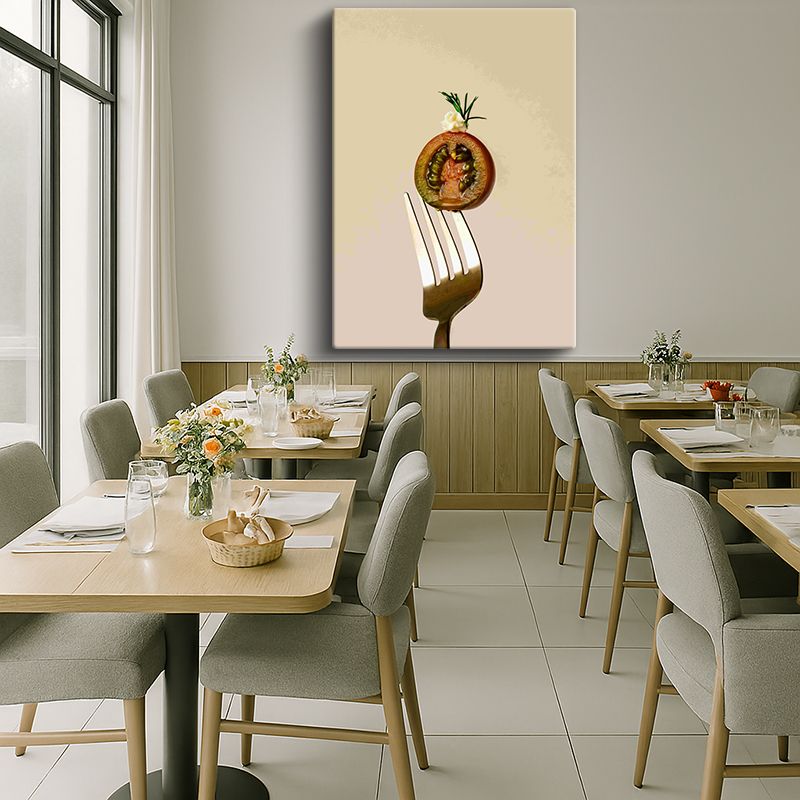 Yiyecek & İçecek Kanvas Tablo 255