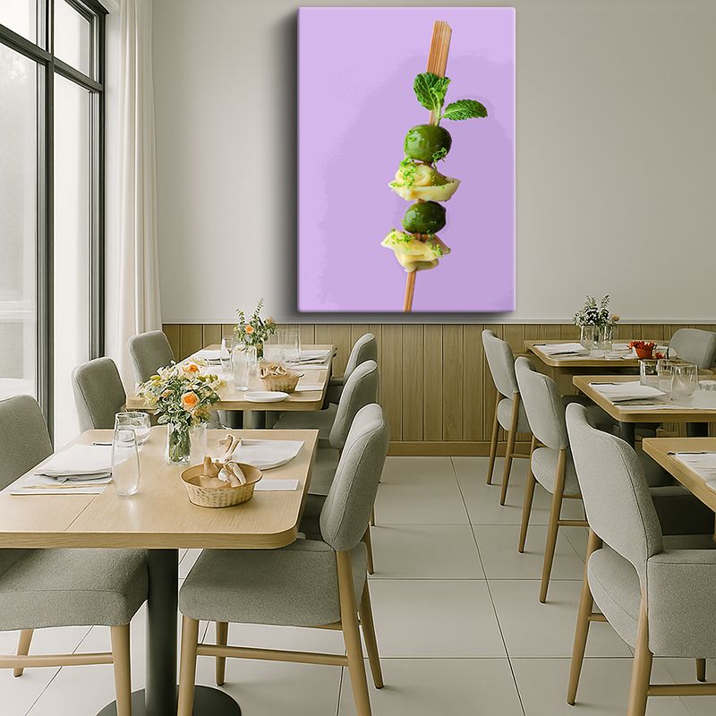 Yiyecek & İçecek Kanvas Tablo 262