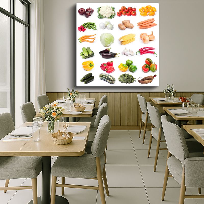 Yiyecek & İçecek Kanvas Tablo 266