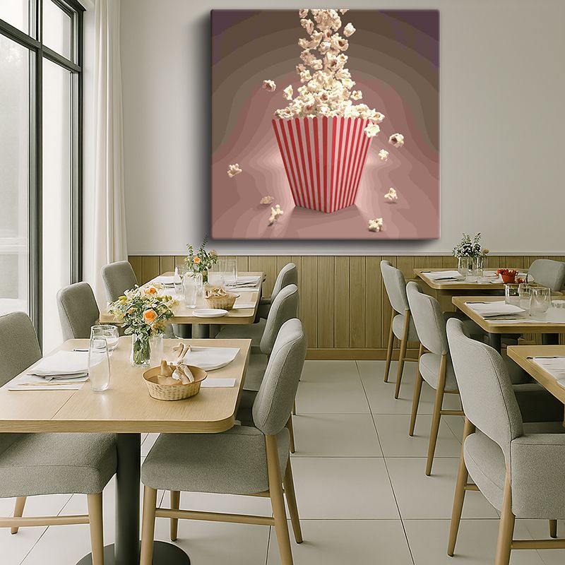 Yiyecek & İçecek Kanvas Tablo 272