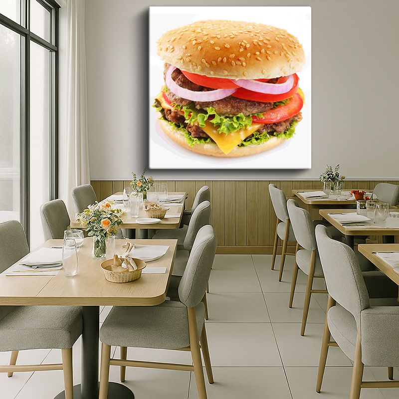 Yiyecek & İçecek Kanvas Tablo 279