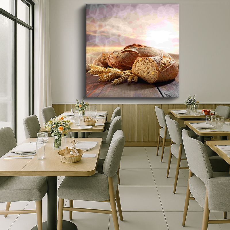 Yiyecek & İçecek Kanvas Tablo 283