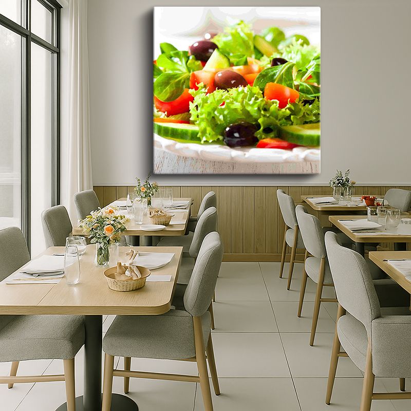 Yiyecek & İçecek Kanvas Tablo 286