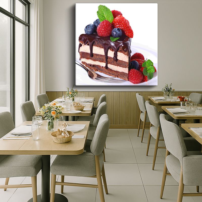 Yiyecek & İçecek Kanvas Tablo 289