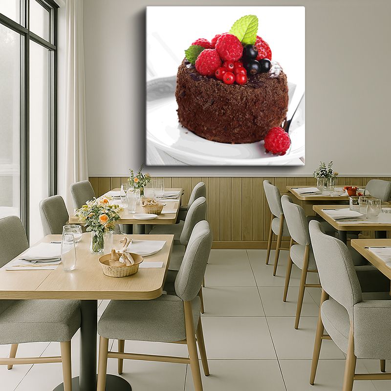 Yiyecek & İçecek Kanvas Tablo 290