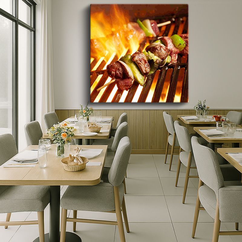 Yiyecek & İçecek Kanvas Tablo 292