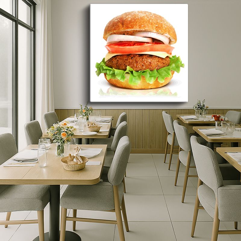 Yiyecek & İçecek Kanvas Tablo 293