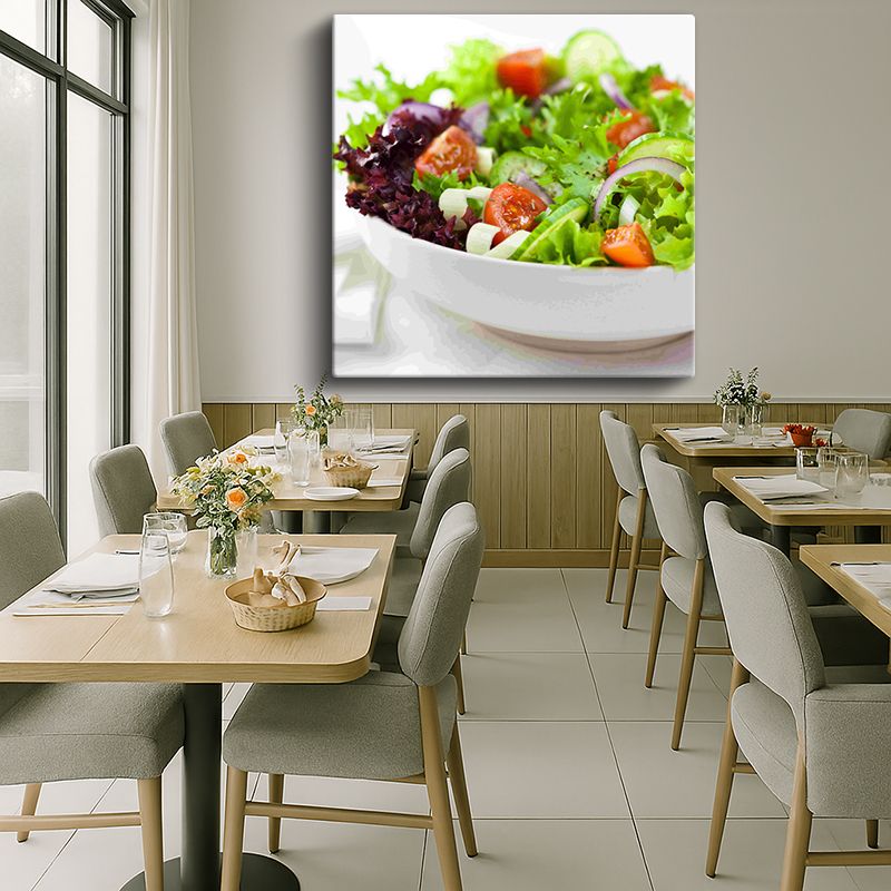 Yiyecek & İçecek Kanvas Tablo 294