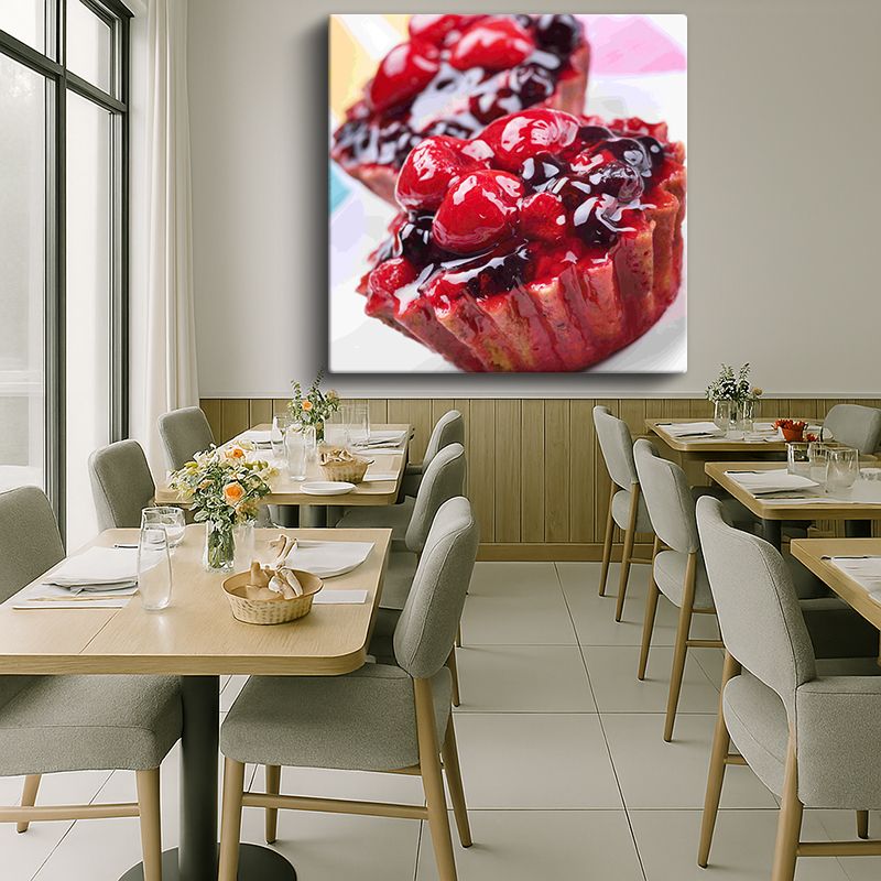 Yiyecek & İçecek Kanvas Tablo 296