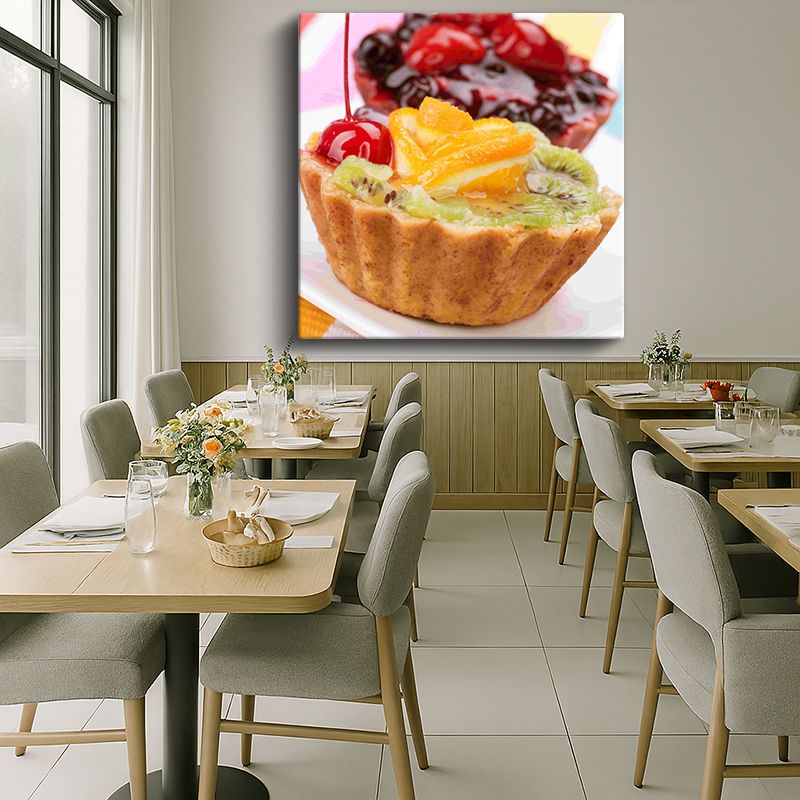 Yiyecek & İçecek Kanvas Tablo 297