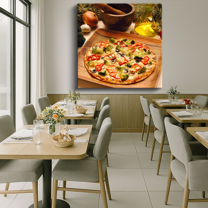 Yiyecek & İçecek Kanvas Tablo 300