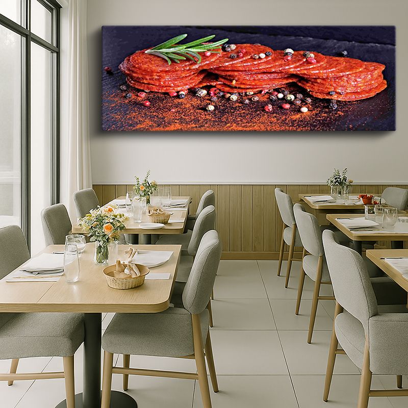 Yiyecek & İçecek Kanvas Tablo 660