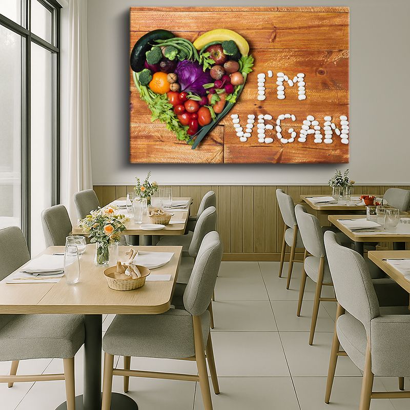 Yiyecek & İçecek Kanvas Tablo 321