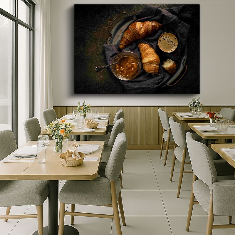 Yiyecek & İçecek Kanvas Tablo 327